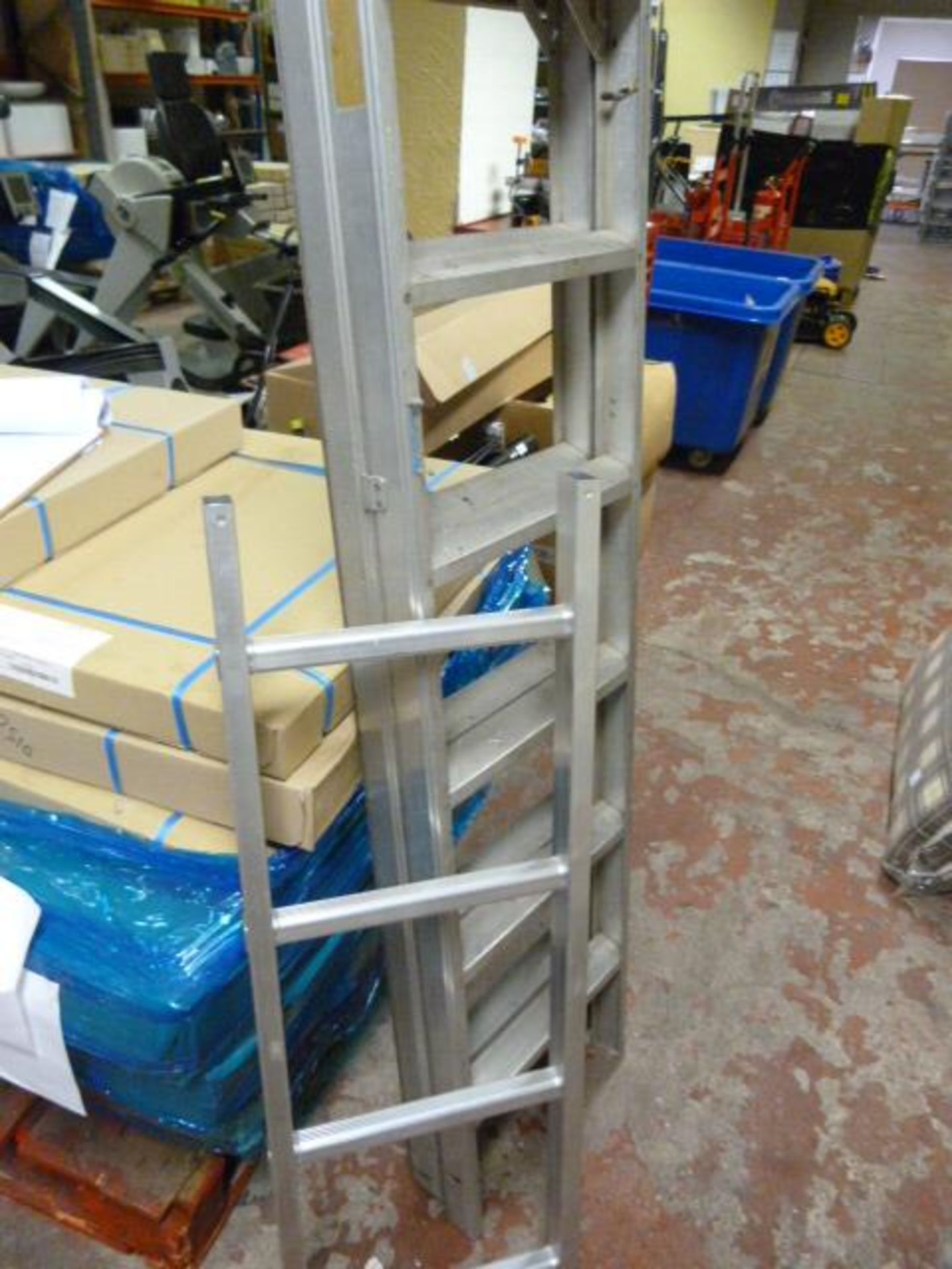 Aluminium Ladder and a Small Section of Ladder