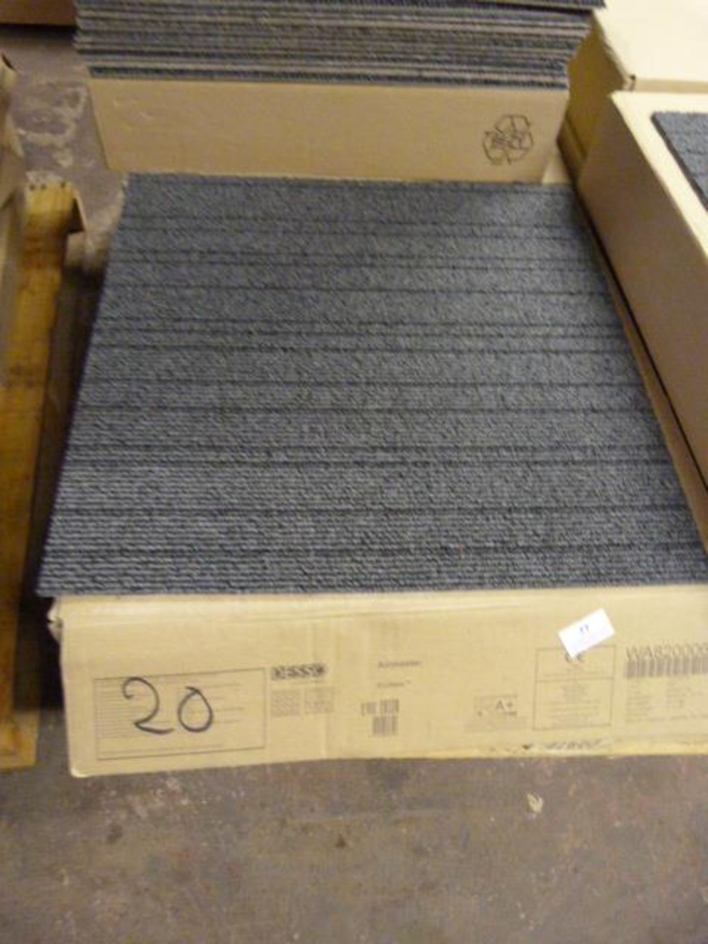 Three Boxes (5x5m Each) of Carpet Tiles Colour: 95