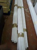 *Seventy Five Lengths of 20mm Round White Conduit