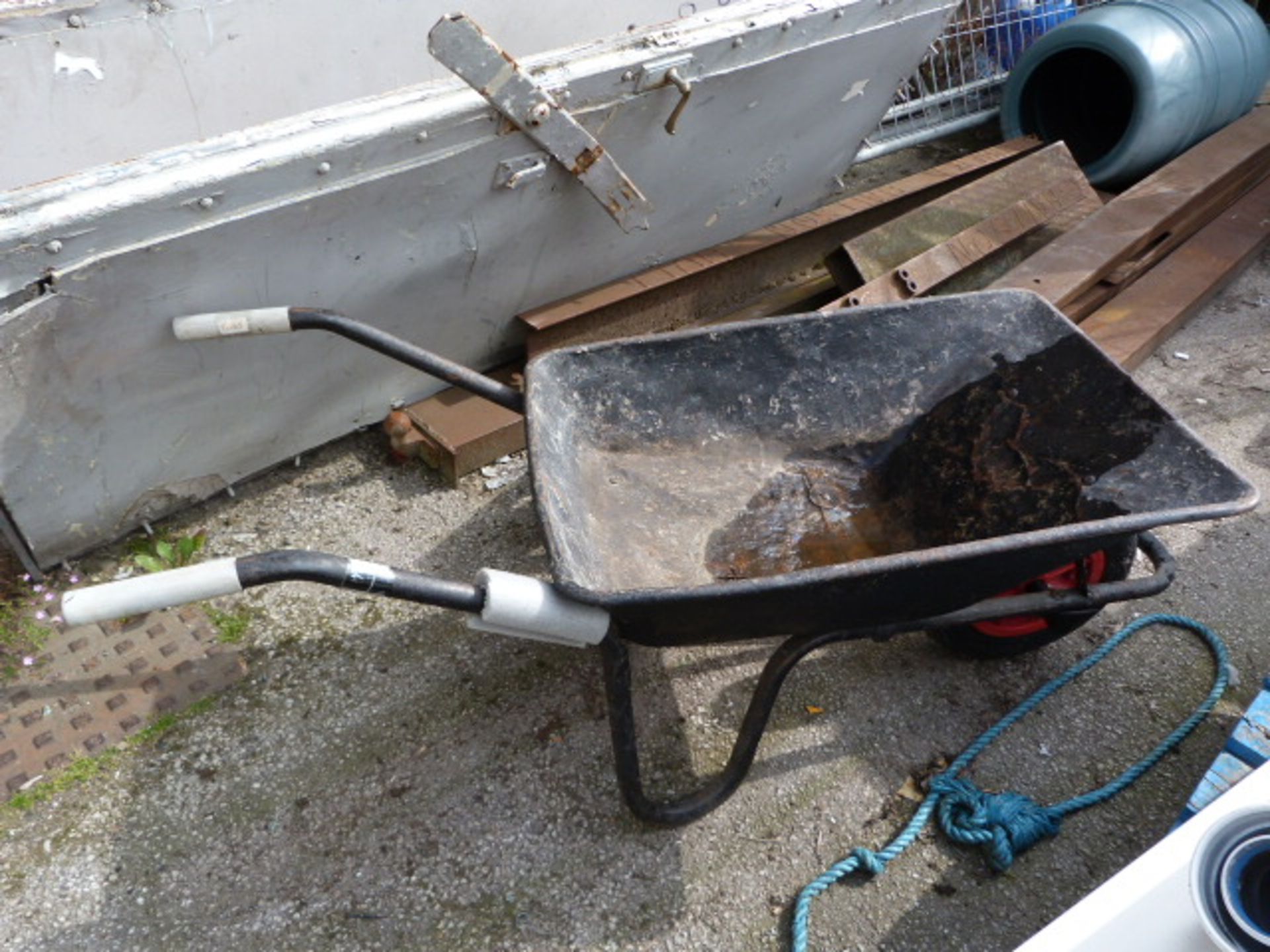 Metal Wheelbarrow