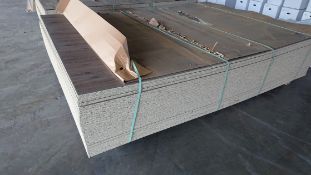 *Pallet Containing 29 Sheets of 2800x2070x28mm Egger Eurodekor Board in Dark Finish