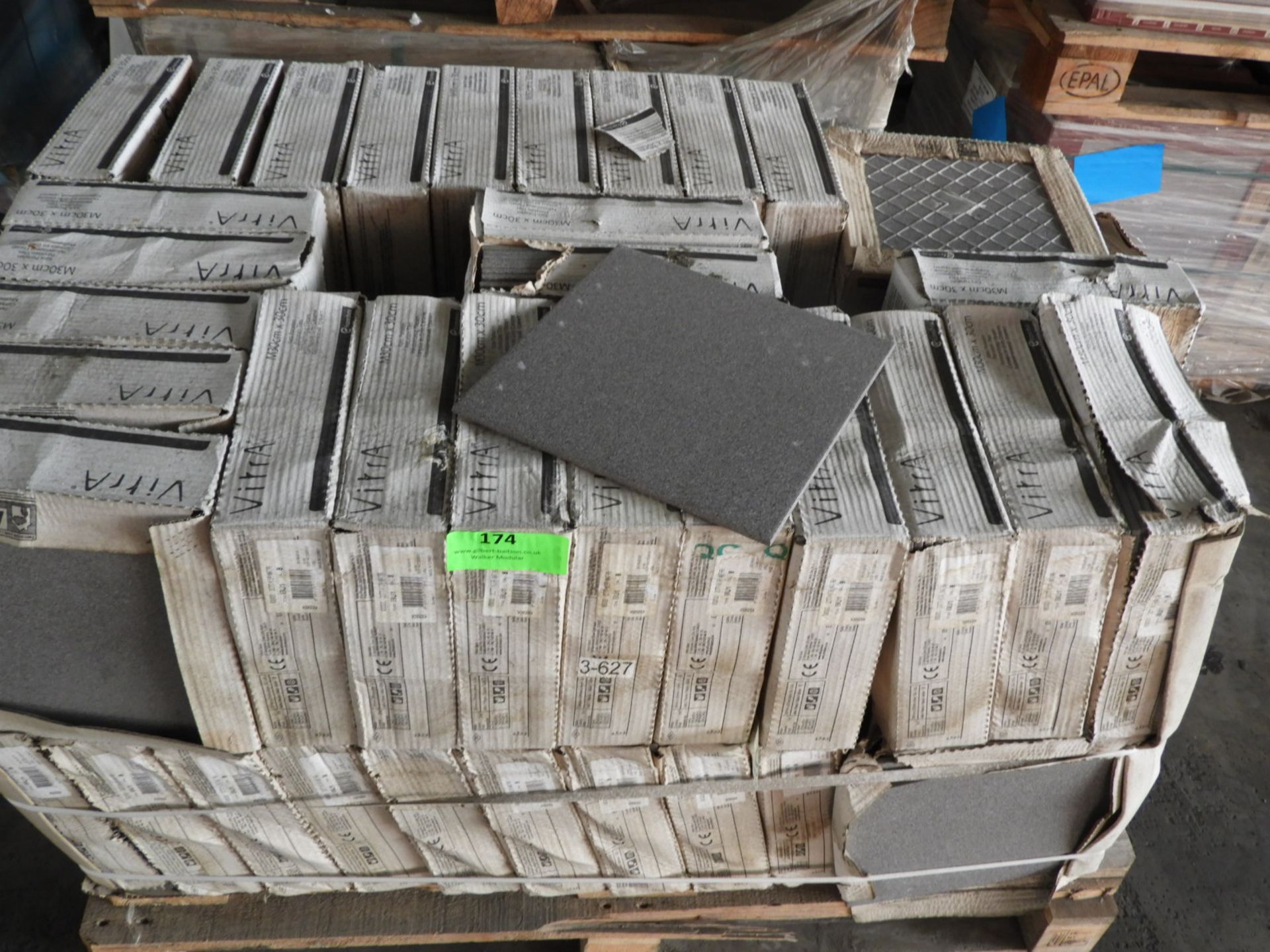 *~59 Packs of Eleven 30x30cm Vitra Grey Floor Tiles - Image 2 of 2