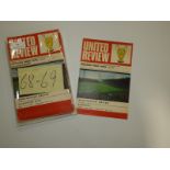 Forty Five Mixed Copies of United Review 1968/69 Season