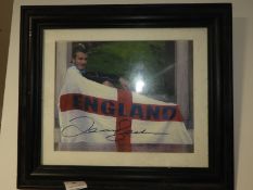 David Beckham Signed & Framed Photograph