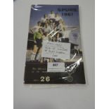 Tottenham Hotspurs 1961 Book of Highlights of the Double Season