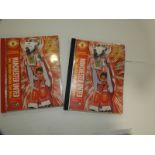 Two Futera Collector Card Albums - Manchester United