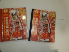 Two Futera Collector Card Albums - Manchester United