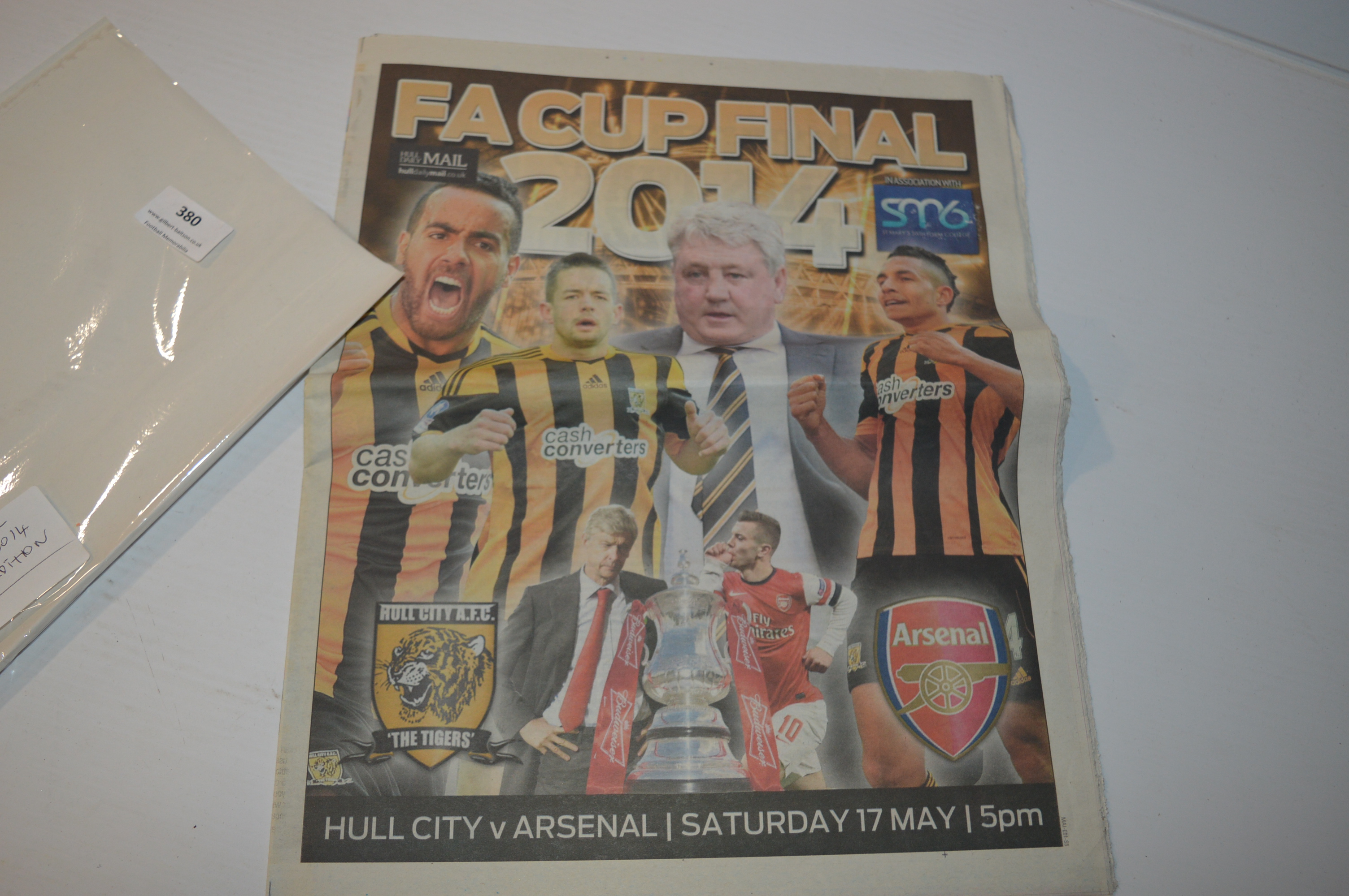 Hull Daily Mail FA Cup Final 2014 Special Edition Hull City vs Arsenal