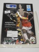 FA Cup Final Arsenal vs Liverpool 2001 Programme