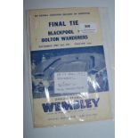 FA Cup Final 1953 Blackpool vs Bolton Wanderers