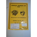 Associated Cup Final Hull City vs Bournemouth 1984