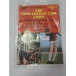 1974 Texaco Cup Final Newcastle vs Burnley