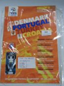 Euro 96 England Group D Programme Denmark, Croatia, Portugal, Turkey
