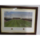 Framed Peter Watson Limited Edition "End of an Era at Boothferry Park" Print