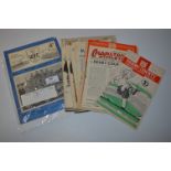 Mixed Early 1950's Programmes Including Derby County, Arsenal, etc.