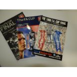 Three FA Cup Final Programmes - 1995, 2006 & 2008