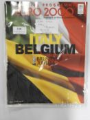 Official Euro 2000 Programme - Italy vs Belgium