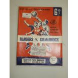 Various Rangers Programmes 1962