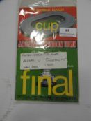 Football League Cup Final Programme - Arsenal vs Swindon Town 1969