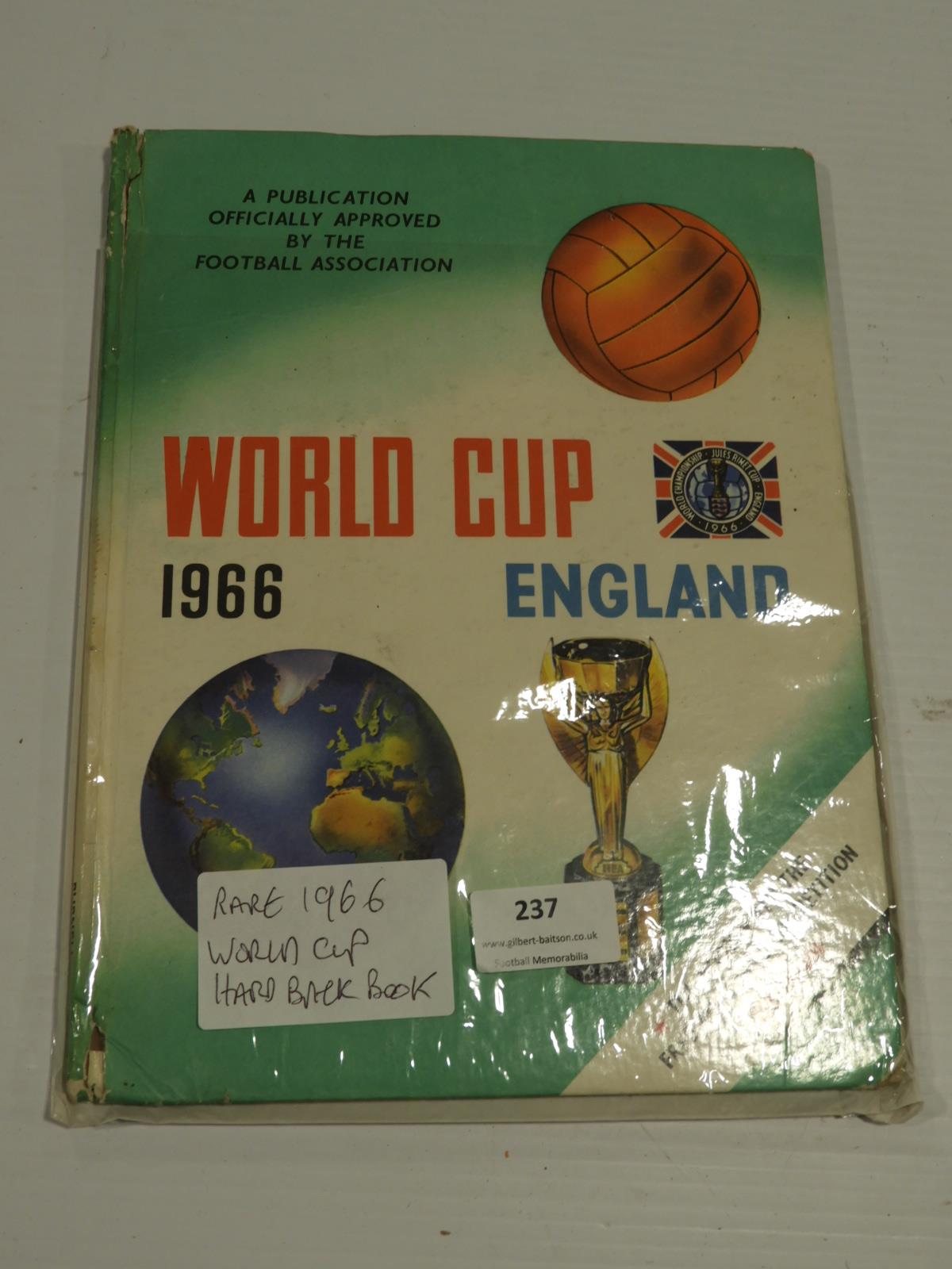 1966 World Cup Hardback Book