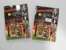 Two Manchester United 1996 Official Yearbooks