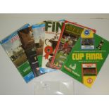 FA Cup Final Programmes; 1983, '81, '75, '82 & '80