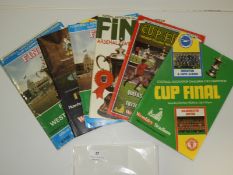 FA Cup Final Programmes; 1983, '81, '75, '82 & '80