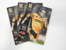 Sixteen Copies of Hull City vs Hartlepool United 2002 Programmes