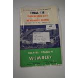 FA Cup Final 1955 Man City vs Newcastle