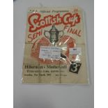 Scottish Cup Semi-Final 1950-51 Hibernian vs Motherwell