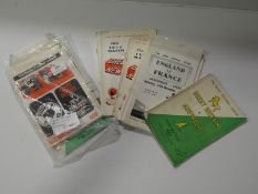 Bundle of 1950's Great Britain and England Programmes