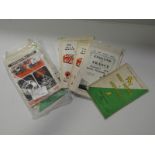 Bundle of 1950's Great Britain and England Programmes