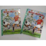 Two Copies of Brian Mcclair Testimonial Programme (One Signed)