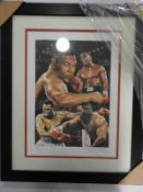 Framed & Signed Picture of Mike Tyson