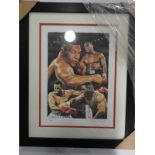 Framed & Signed Picture of Mike Tyson