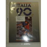 Italia 1990 Official World Cup Programme