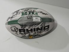 Leeds Rhinos Signed Ball