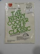 Henry Cooper Golf Classic played in Fiosen with Autographs