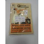 Copies of Hull City vs Man Utd FA Cup Round Six 1948-49