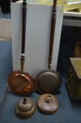 Copperware Including Poshers and Bed Warmers