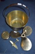 Brass Jam Pan, Ship Propeller, etc.