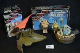 Star Wars Return of the Jedi One Man Sail Skiff and Sy Snootles and the Rebo Band