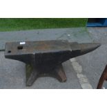 Large Cast Iron Blacksmiths Anvil