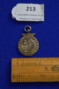 Silver Darts Medallion - Hallmarked Birmingham 1913, approx 7g