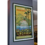 Wilsonline Norway Cruises Poster (Reproduction)