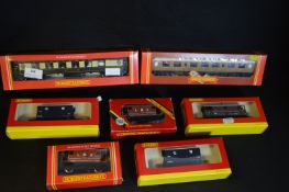 Seven Hornby Carriages
