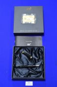 Special Anniversary Edition Mont Blanc Fountain Pen with Diamond and Gold Nib