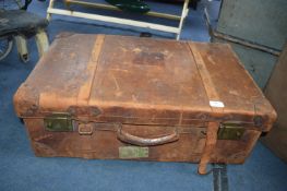 Old Leather Suitcase