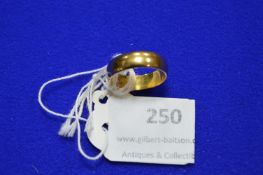 22ct Gold Wedding Band - Sheffield 1994, approx 6.3g