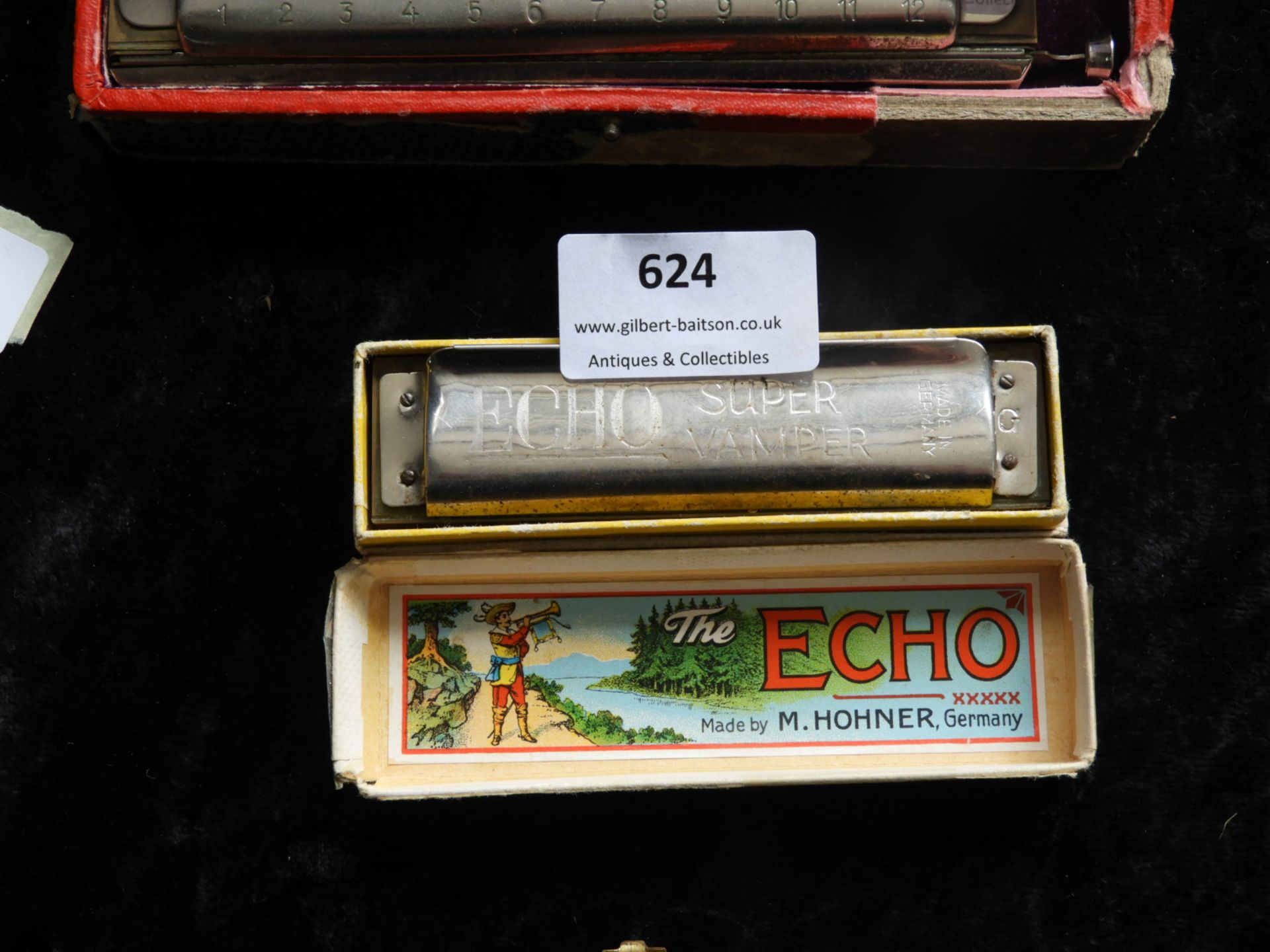 Hohner Echo Harmonica in Original Box